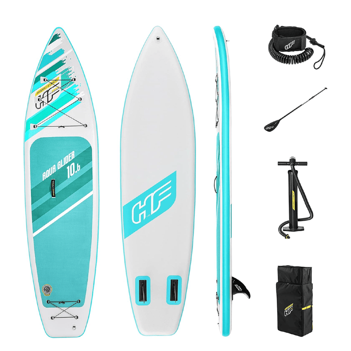 SUP board BESTWAY Aqua Glider Set, blue/white, 320x79x12 cm