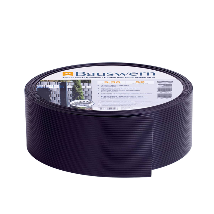 Bauswern Premium PP Žoga Lamiles 52 x 0,095 m (700 g/m²) RAL7016 (Pelēks)