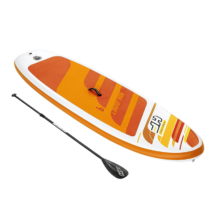 SUP dēlis BESTWAY Hydro Force Aqua Journey Set, oranžs/balts, 274x76x12 cm