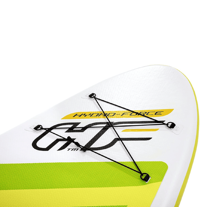 SUP board BESTWAY Sea Breeze Set, green/yellow, 305x84x12 cm