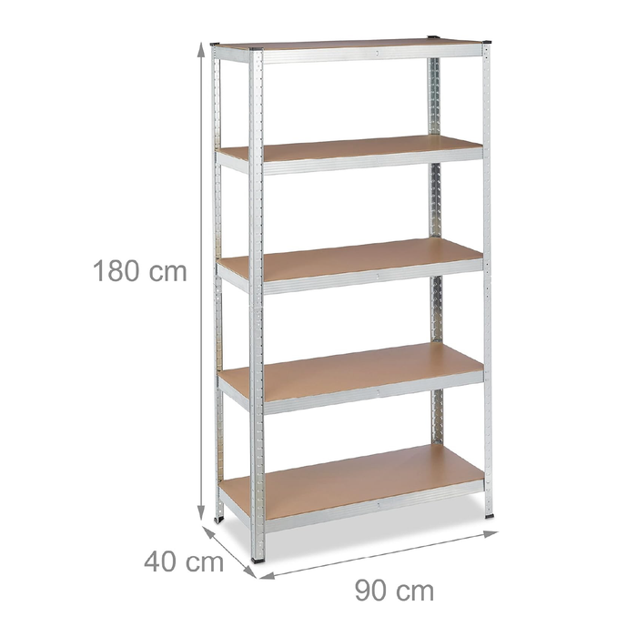 Noliktavas plaukts Bauswern Top 175, 180x90x40 cm