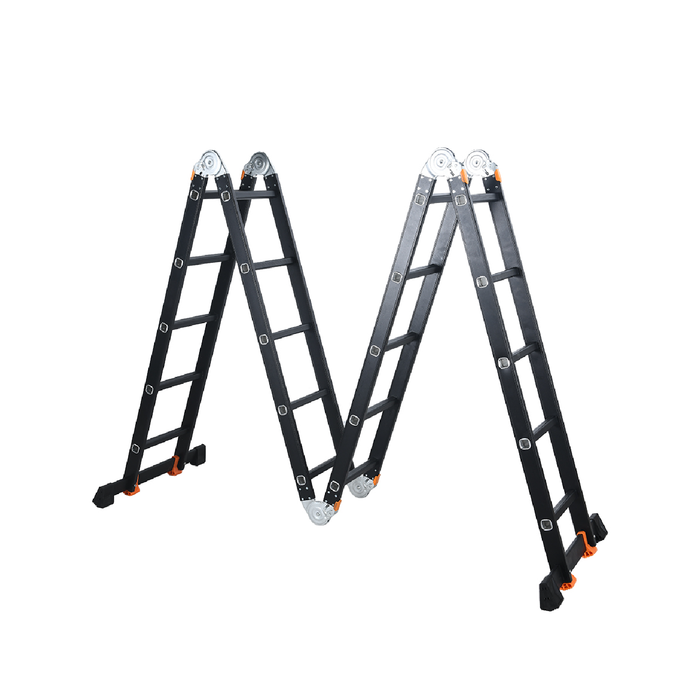 Multi-Purpose Ladder with Big Hinge 4x5 BAUSWERN