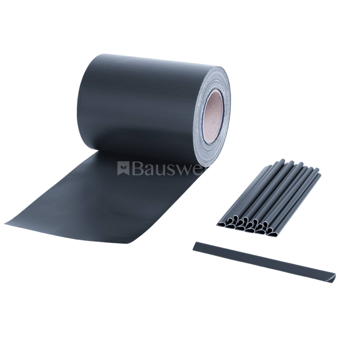 Bauswern ECO Žoga Lamiles 35 x 0,19 m (450 g/m²) + 28 skavas, RAL7016 (Pelēks)